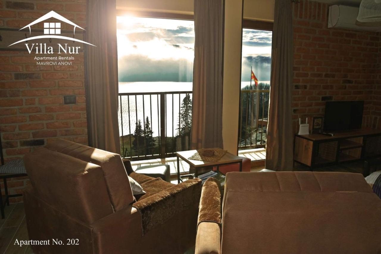 Villa Nur - Lake View Apartaments Mavrovi Anovi Bagian luar foto